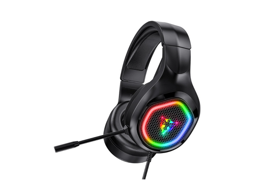 RGB Backlight Gaming Headset with noise cancelling mic