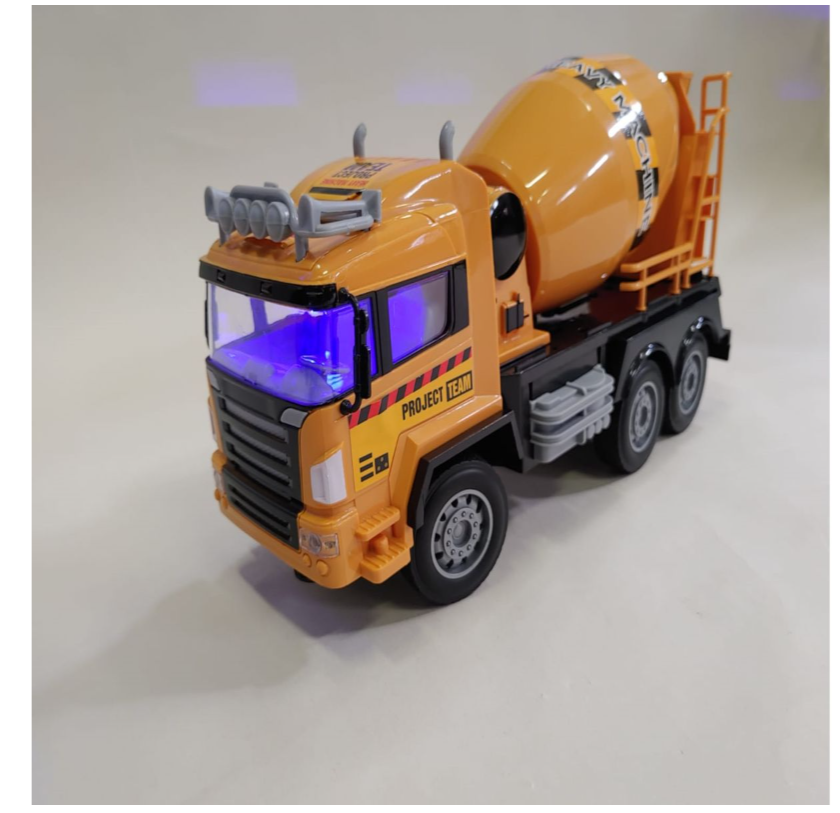 Remote-Control Cement Truck Toy: Power-Packed Construction