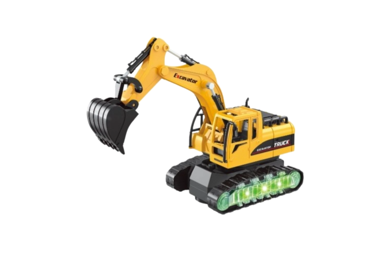 Construction Excavator Toy Truck with Light and Sound