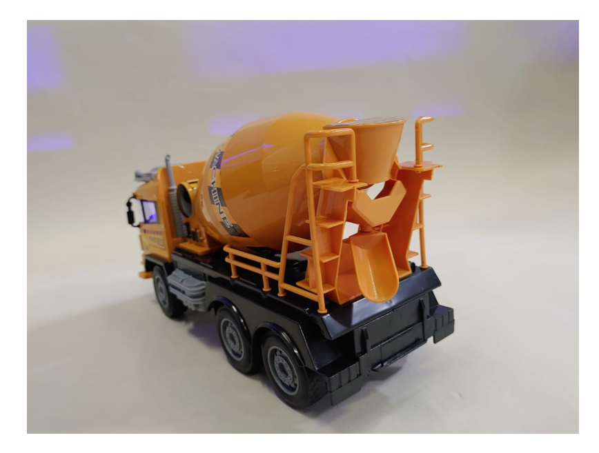 Remote-Control Cement Truck Toy: Power-Packed Construction