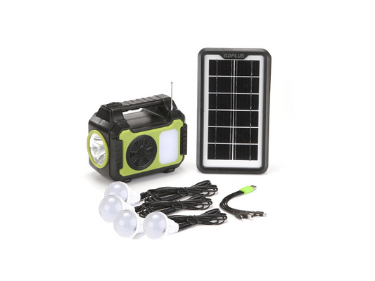 GDPlus Solar Lighting System with Radio GD-8072