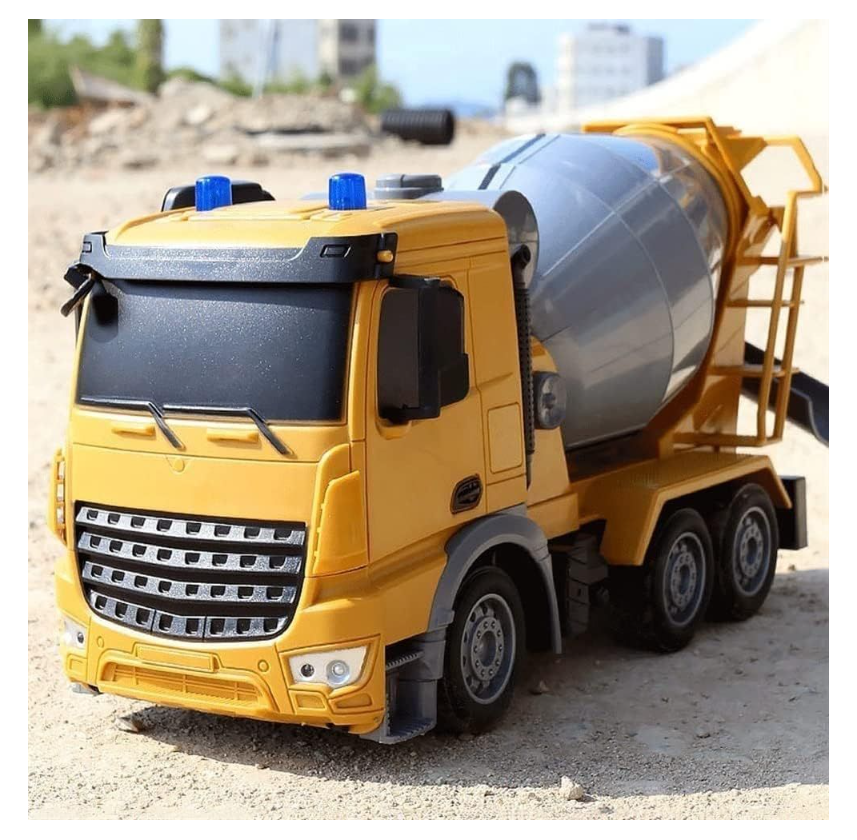 Remote Control Cement Mixer Truck Toy